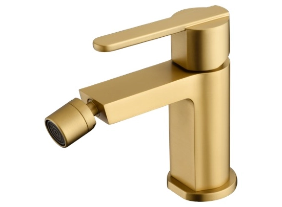 Découvrez le mitigeur de bidet en laiton avec finition or brossé (PVD). Cartouche céramique Ø28mm, design contemporain et installation facile. GARANTIE 5 ANS. Livraison offerte: Délai 5-6 jours.
